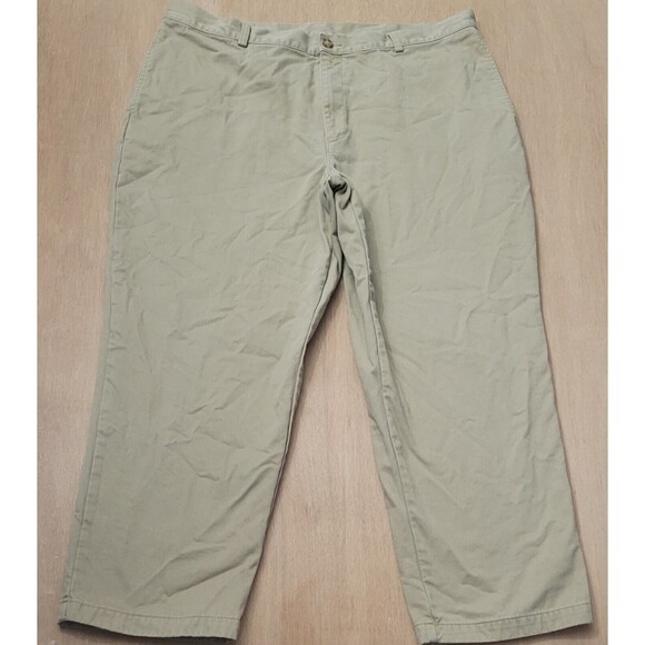 LL Bean Lined Flannel Pants Size 40x29 Men's Natural Fit Heavyweight Warm - Picture 3 of 11